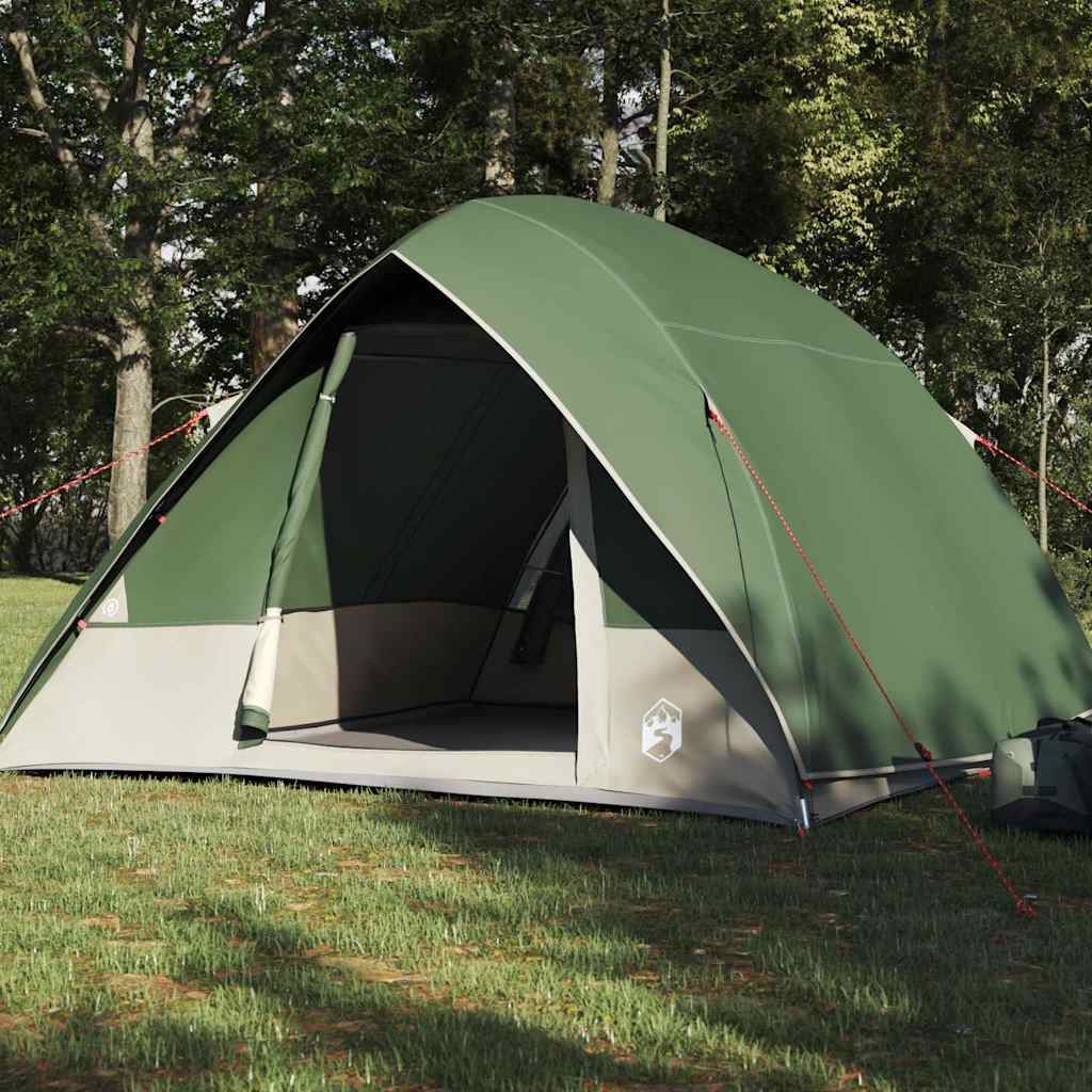 Campingzelt Grün 275 x 230 x 140 cm Polyester