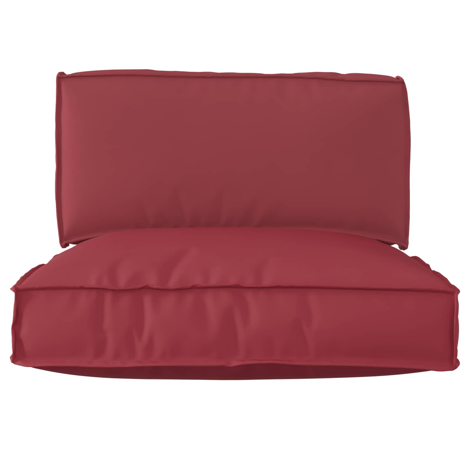 Palettenkissenset 2 pcs Grau Oxford-Stoff