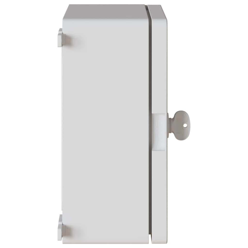 Steuerungsschrank Grau 28 x 13 x 28 cm ABS Kunststoff