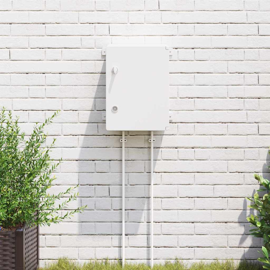 Steuerungsschrank Grau 37 x 19,5 x 40 cm ABS Kunststoff