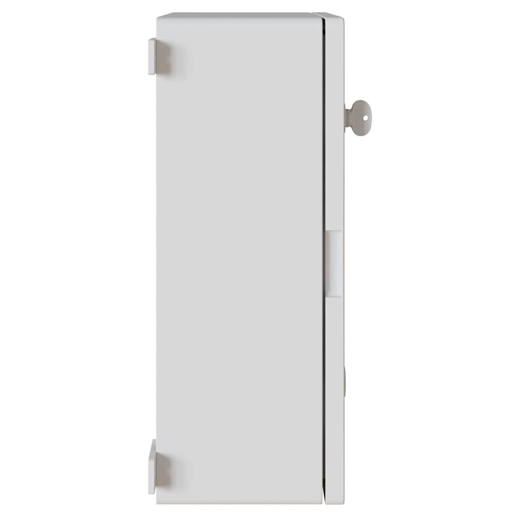 Steuerungsschrank Grau 42 x 19,5 x 50 cm ABS Kunststoff