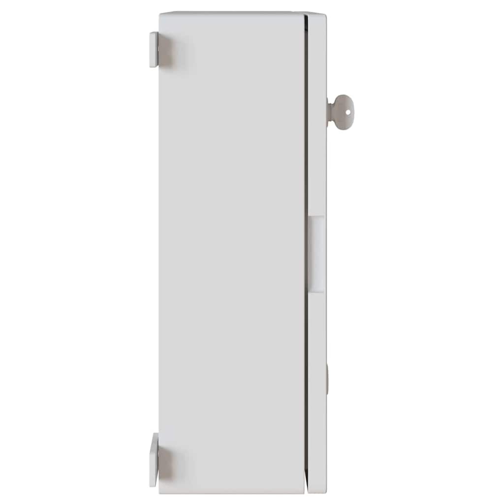 Steuerungsschrank Grau 47 x 17,5 x 50 cm ABS Kunststoff