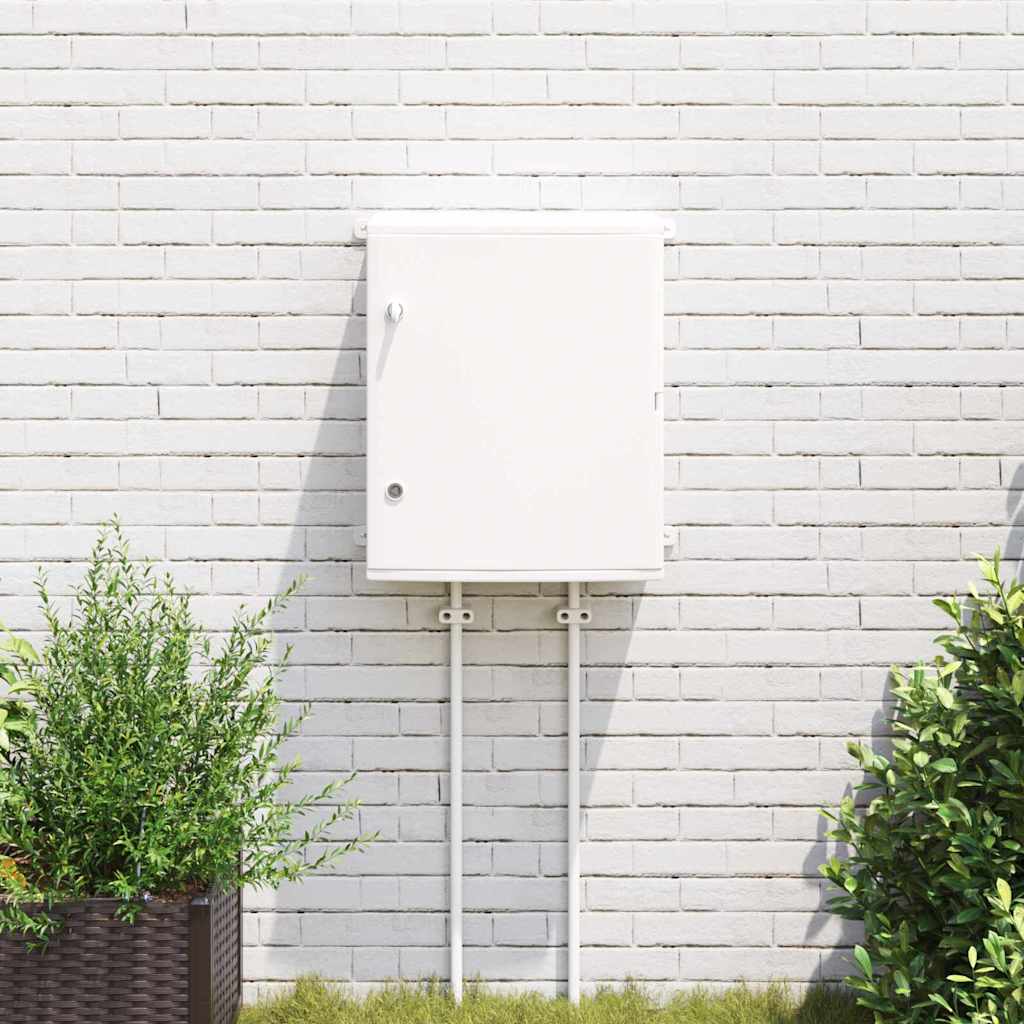 Steuerungsschrank Grau 57 x 23 x 60 cm ABS Kunststoff