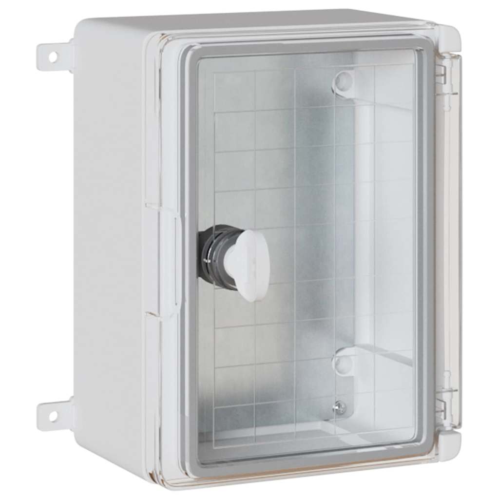 Steuerungsschrank Grau 25 x 13 x 24 cm ABS Kunststoff