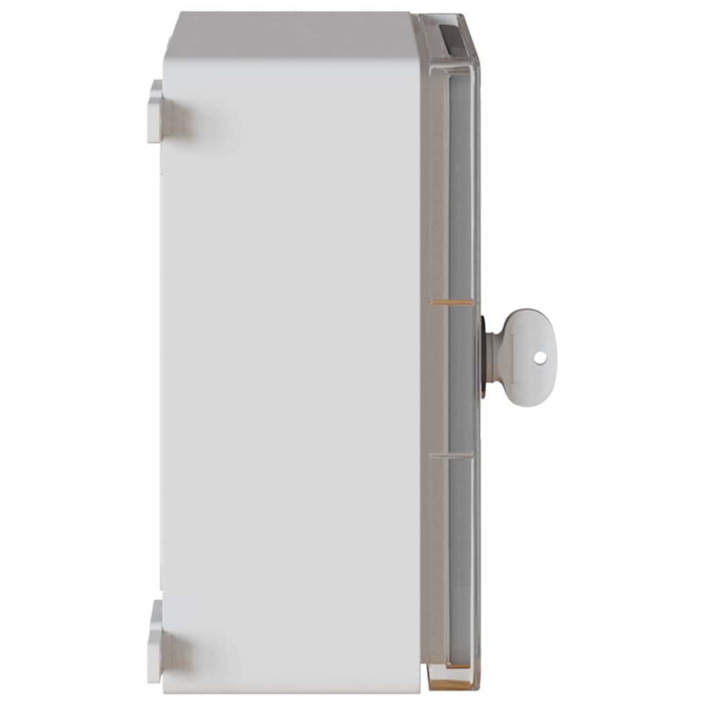 Steuerungsschrank Grau 25 x 13 x 24 cm ABS Kunststoff