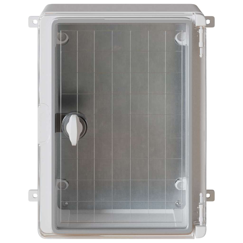 Steuerungsschrank Grau 28 x 13 x 28 cm ABS Kunststoff