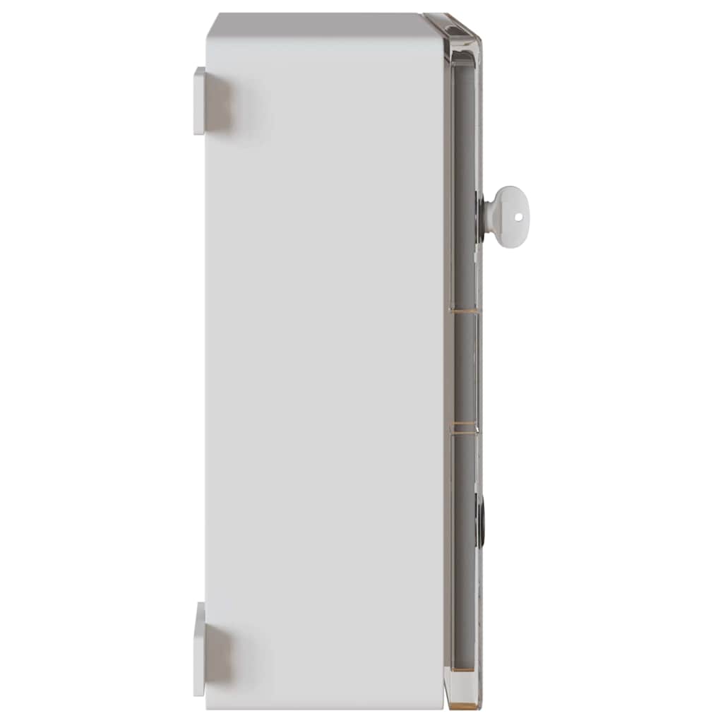 Steuerungsschrank Grau 37 x 19,5 x 40 cm ABS Kunststoff