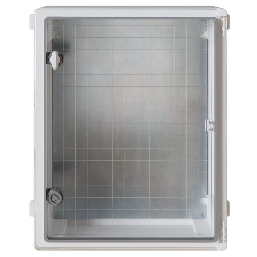 Steuerungsschrank Grau 47 x 17,5 x 50 cm ABS Kunststoff