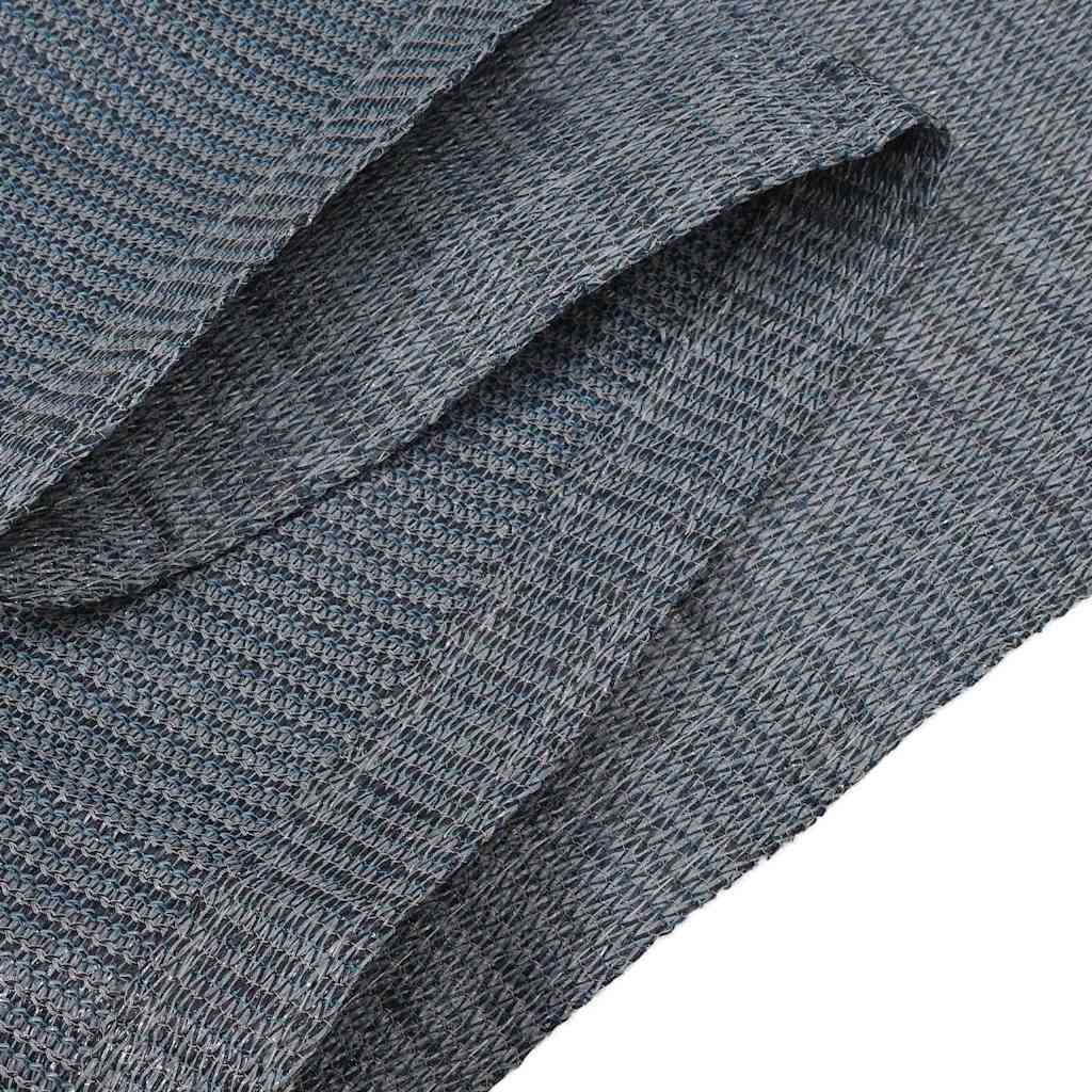 Zeltteppich Blau und Grau 400 x 300 cm Polyethylen