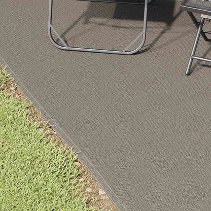 Zeltteppich Hellgrau 550 x 250 cm Polyethylen