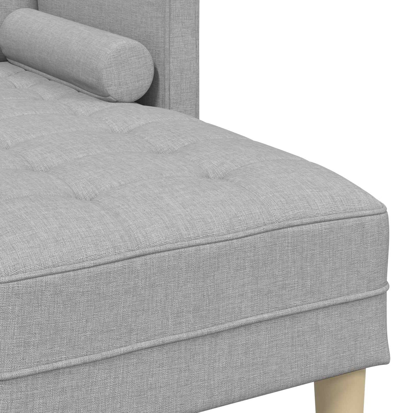 Sofa Set Wolkengrau 173 x 131 x 67 cm Polyester
