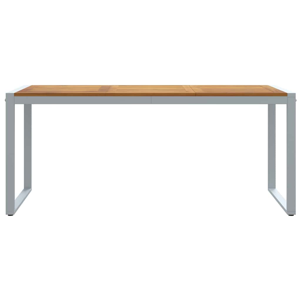 Garten-Eßtisch Grau 180 x 90 x 75 cm