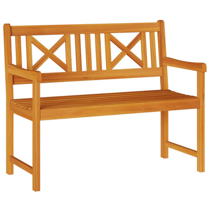 Bank Outdoor 110 x 56 x 90 cm Massivholz Akazie Natur