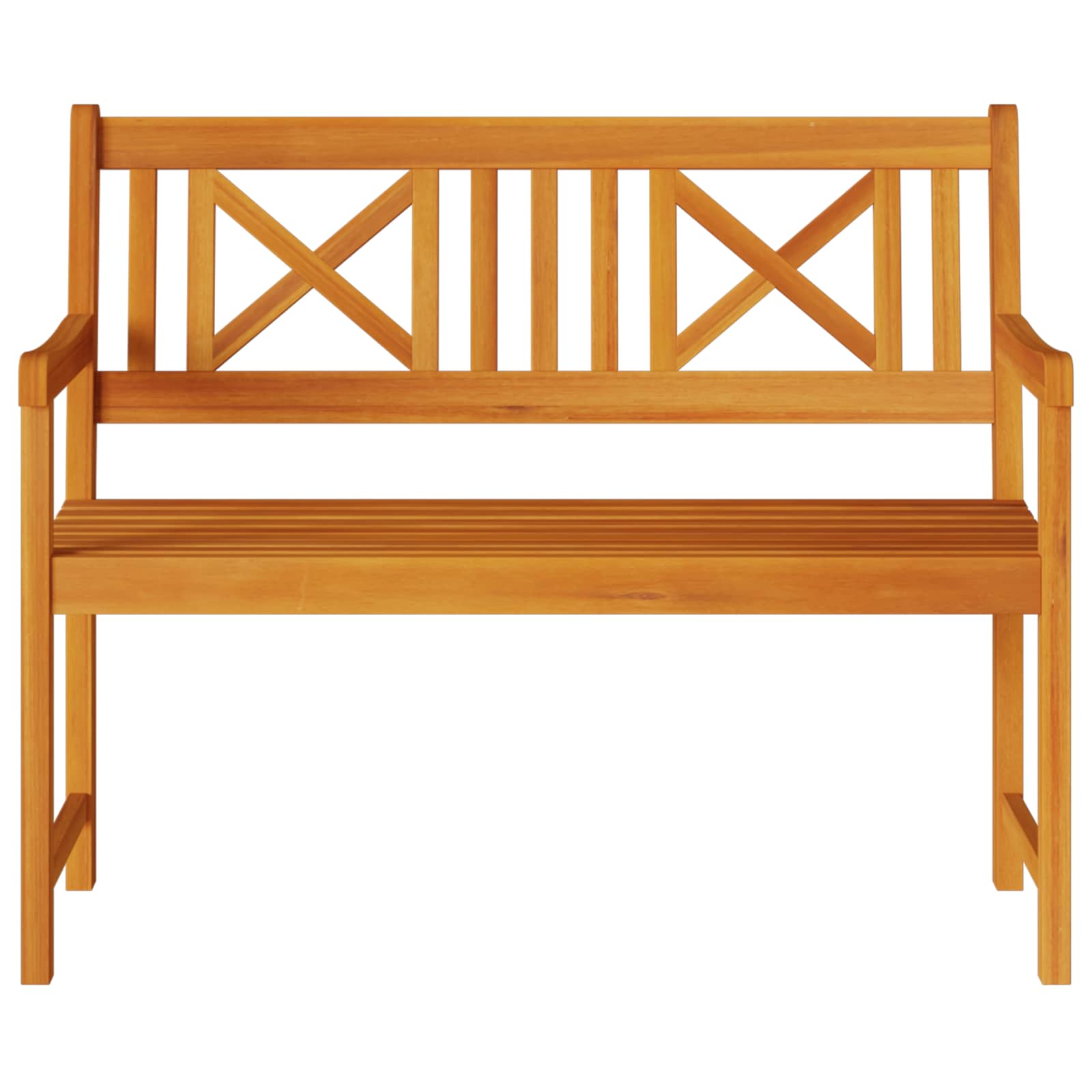 Bank Outdoor Natur 110 x 56 x 90 cm Massivholz Akazie