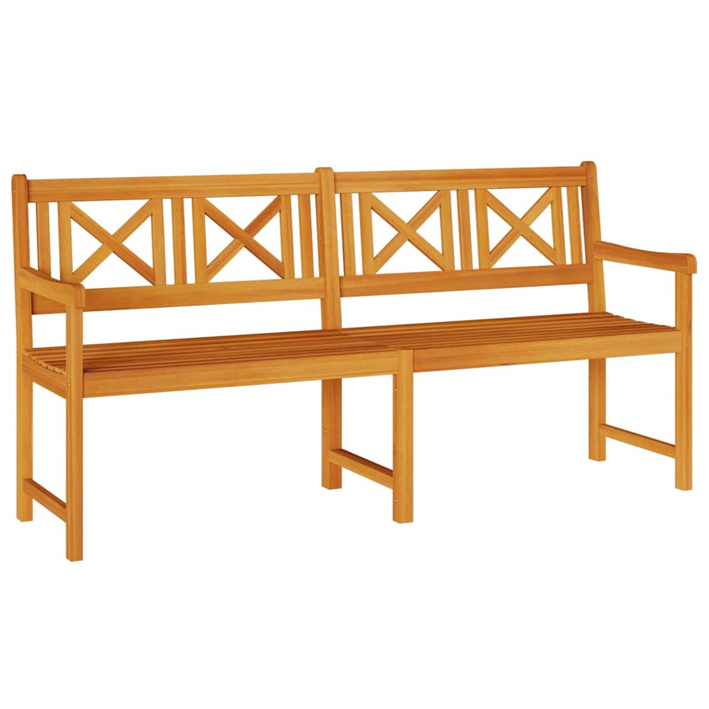Bank Outdoor 180 x 56 x 90 cm Massivholz Akazie Natur