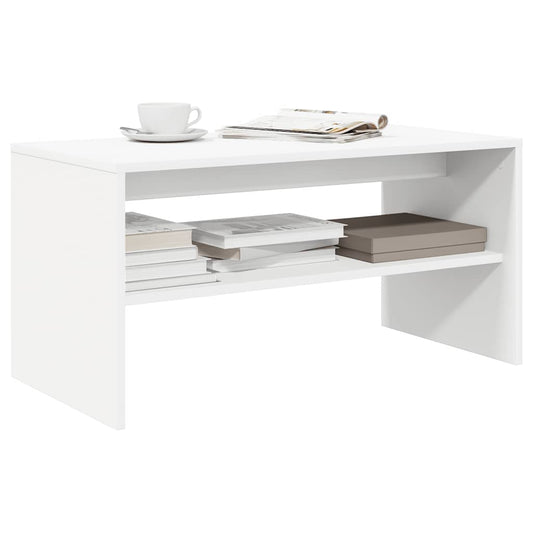 Meuble TV blanc 80x40x40cm en bois