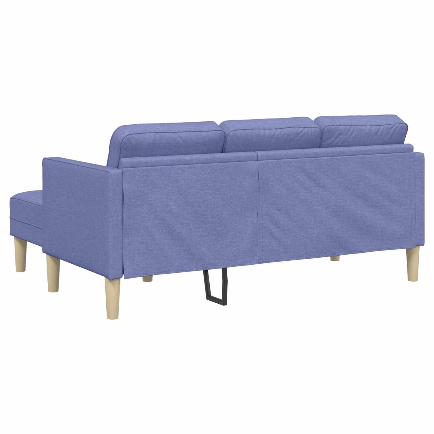 Sofa Set 2 stk. Jeans blau Polyester