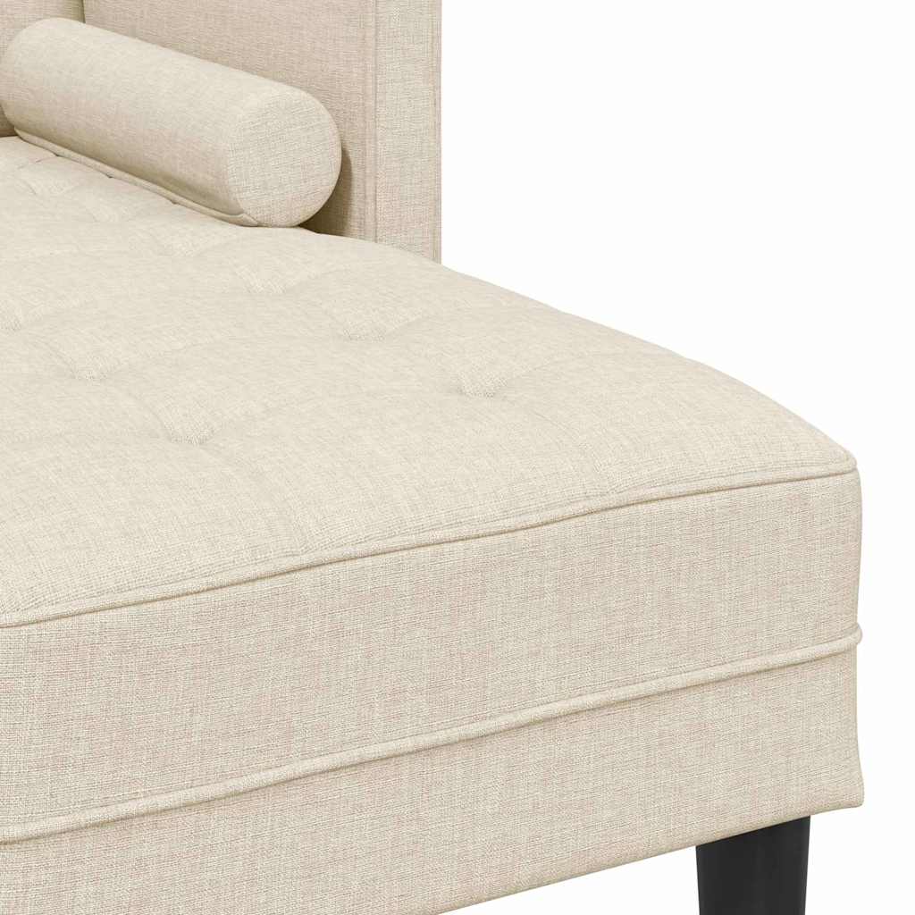 Sofa Set 2 pcs Leinen 173 x 131 x 67 cm Stoff