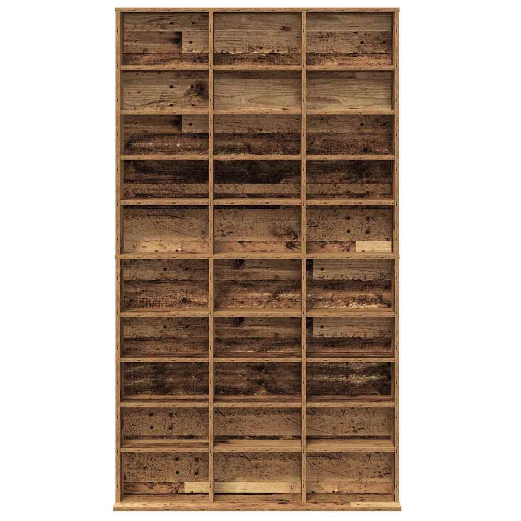 CD Regal Altholz 101 x 23 x 177,5 cm Holzwerkstoff
