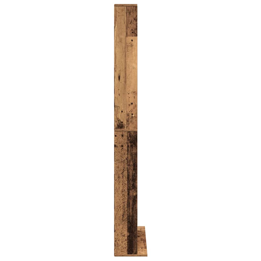 CD Regal Altholz 101 x 23 x 177,5 cm Holzwerkstoff