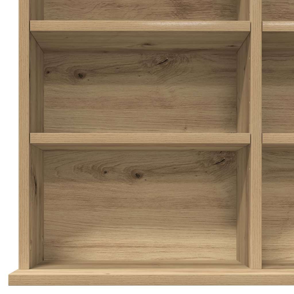 CD Regal Artisan-Eiche 101 x 23 x 177,5 cm Holzwerkstoff