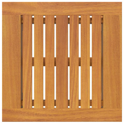 Beistelltisch Öl-Natur 45 x 45 x 40 cm Massivholz Akazie