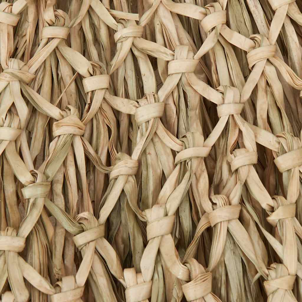 Tiki-Schirm mit Bananenblatt-Dach 180 cm Bambus