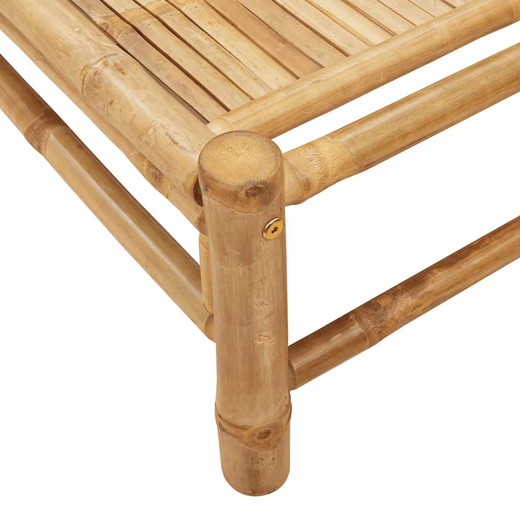 Sun lounger 55x199x30 cm bamboo