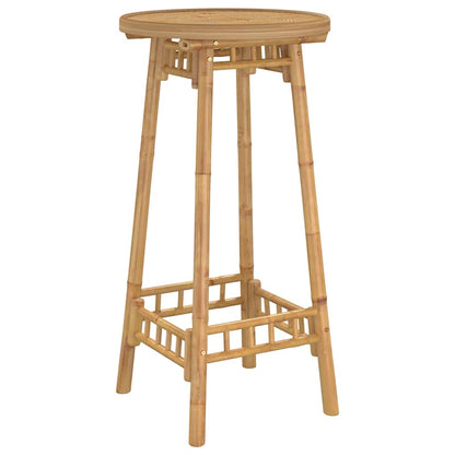 3-tlg. Outdoor-Bar-Set Klappbar Bambus