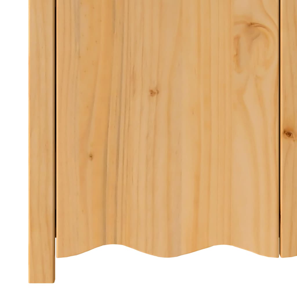 Sideboard Drammen Eiche 79 x 43 x 75.5 cm Massivholz Kiefer