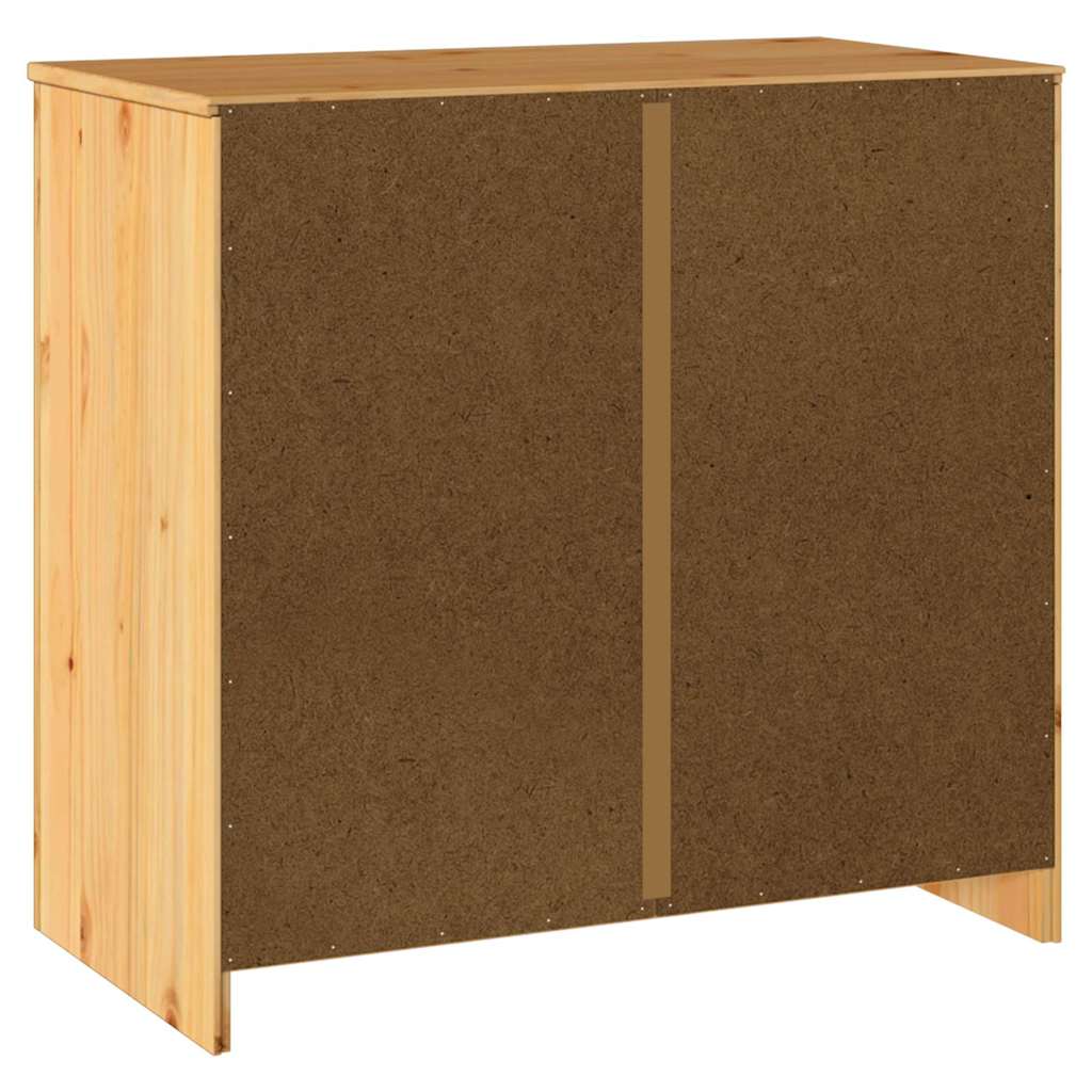 Sideboard Drammen Eiche 79 x 43 x 75.5 cm Massivholz Kiefer