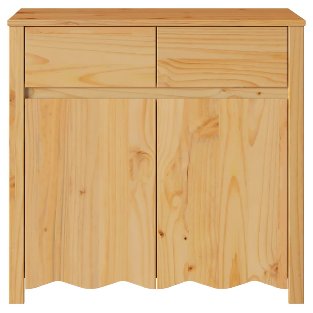 Sideboard Drammen Eiche 79 x 43 x 75.5 cm Massivholz Kiefer