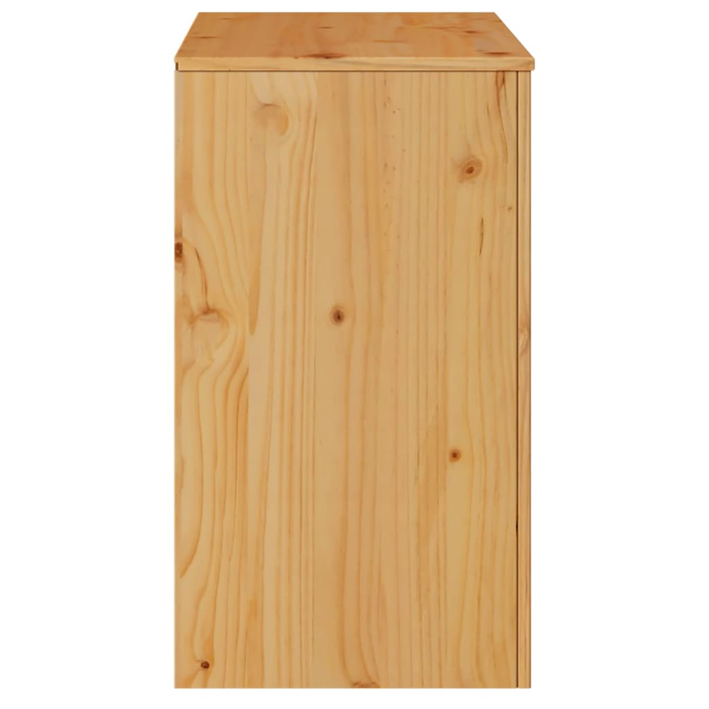 Sideboard Drammen Eiche 79 x 43 x 75.5 cm Massivholz Kiefer