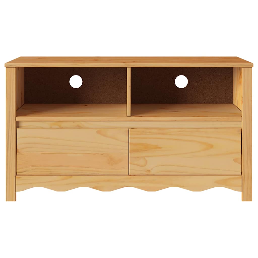 TV-Schrank Drammen Eiche 99 x 43 x 55 cm Massivholz Kiefer
