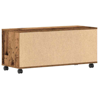 TV-Schränk 90 x 35 x 40,5 cm Braun Holzwerkstoff