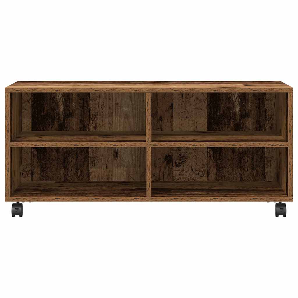TV-Schränk 90 x 35 x 40,5 cm Braun Holzwerkstoff