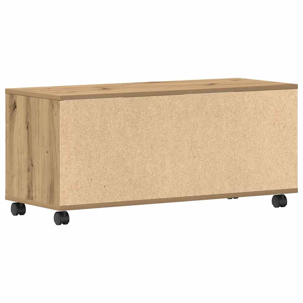 TV-Schränk 90 x 35 x 40,5 cm Braun Holzwerkstoff