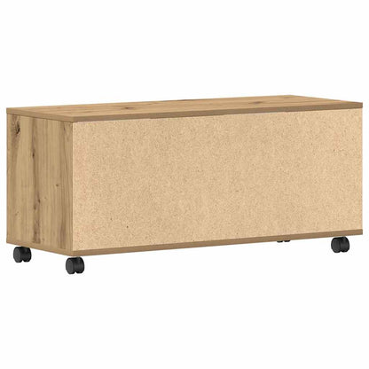 TV-Schränk 90 x 35 x 40,5 cm Braun Holzwerkstoff