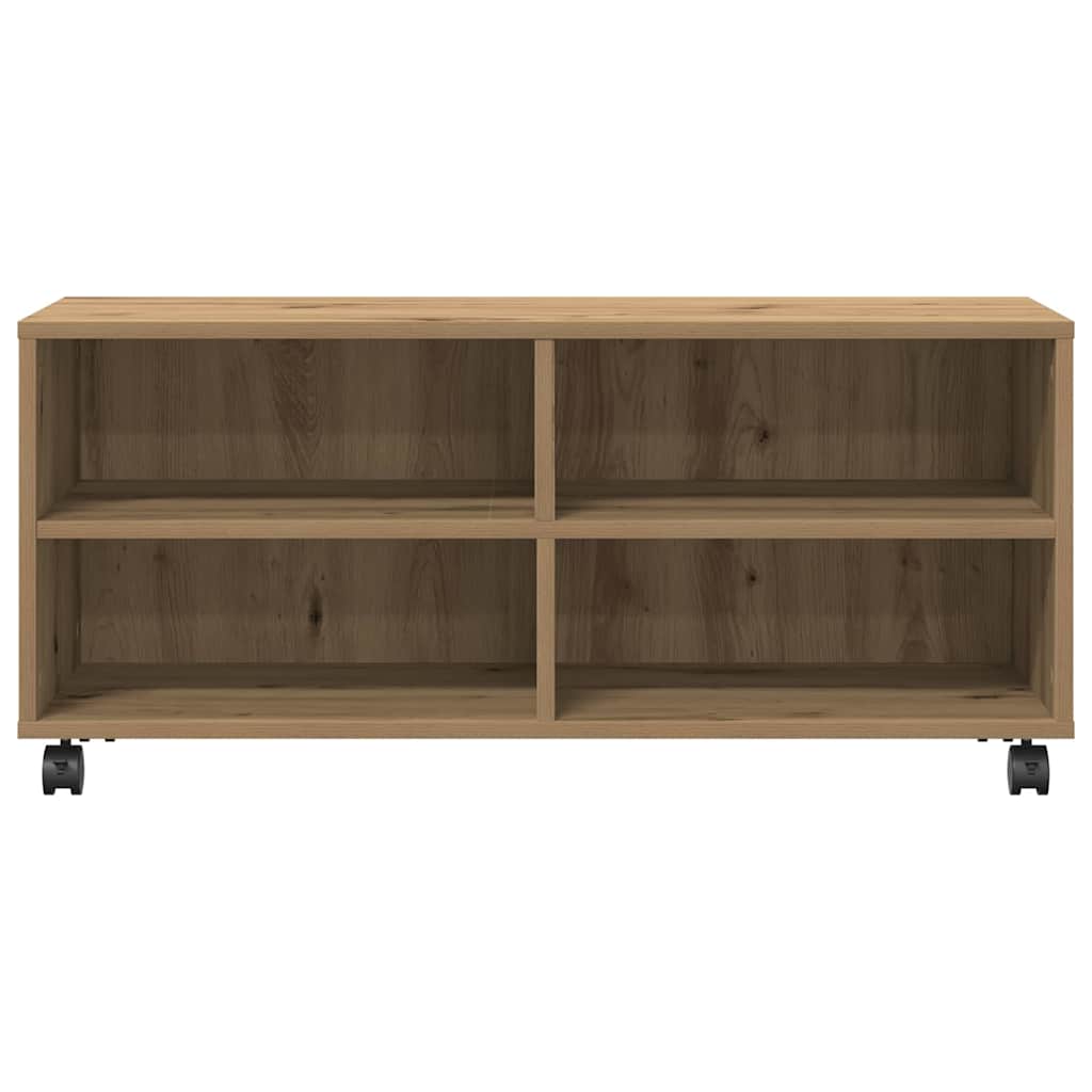 TV-Schränk 90 x 35 x 40,5 cm Braun Holzwerkstoff
