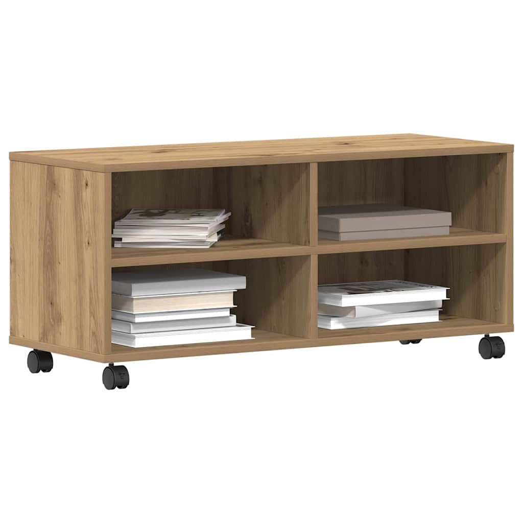 TV-Schränk 90 x 35 x 40,5 cm Braun Holzwerkstoff