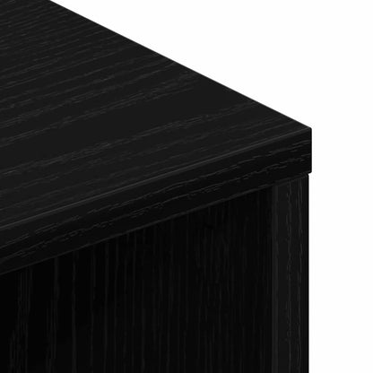 TV-Schränk 90 x 35 x 40,5 cm Schwarz Holzwerkstoff