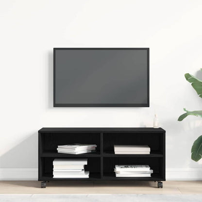 TV-Schränk 90 x 35 x 40,5 cm Schwarz Holzwerkstoff