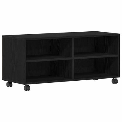 TV-Schränk 90 x 35 x 40,5 cm Schwarz Holzwerkstoff