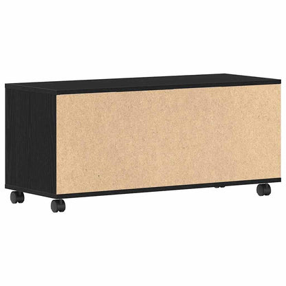 TV-Schränk 90 x 35 x 40,5 cm Schwarz Holzwerkstoff