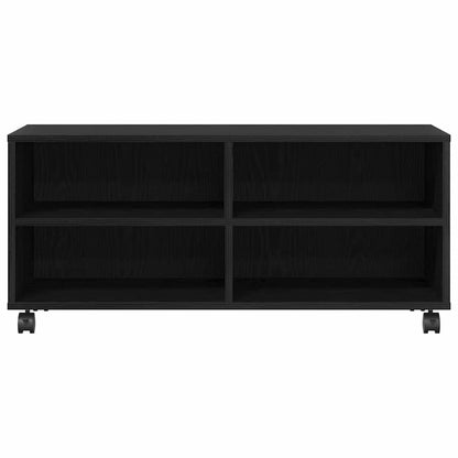 TV-Schränk 90 x 35 x 40,5 cm Schwarz Holzwerkstoff