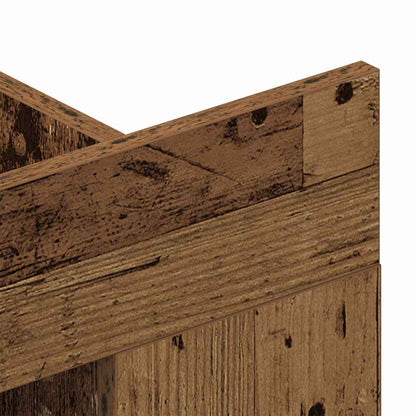 TV-Schränk 152 x 22 x 113 cm Altholz Holzwerkstoff