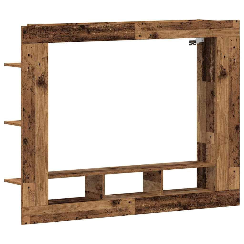 TV-Schränk 152 x 22 x 113 cm Altholz Holzwerkstoff
