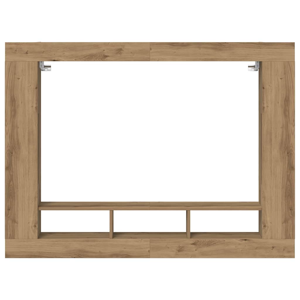 TV-Schränk 152 x 22 x 113 cm Artisan-Eiche Holzwerkstoff
