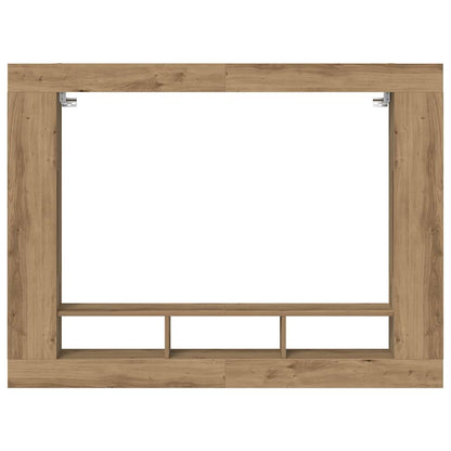 TV-Schränk 152 x 22 x 113 cm Artisan-Eiche Holzwerkstoff