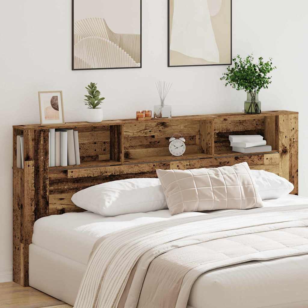 Kopfteil Schrank Altholz Holzwerkstoff